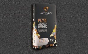Цветная кладочная смесь FL75, Черный