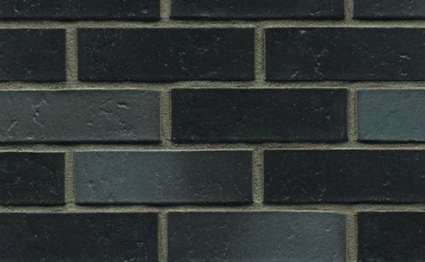 Фасадный кирпич ABC Klinkergruppe Dresden schwarz-blau-bunt, арт. 5950 — изображение 2