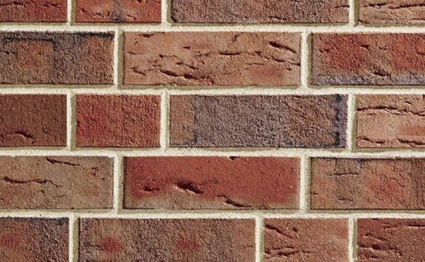 Фасадный кирпич ABC Klinkergruppe Grafschafter Landhaus rot-blau-bunt-geflammt, арт. 7558 — изображение 2