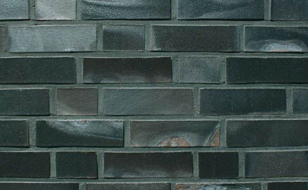 Фасадный кирпич ABC Klinkergruppe Hamburg schwarz-blau-bunt-geflammt Kohlebrand, арт. 8954