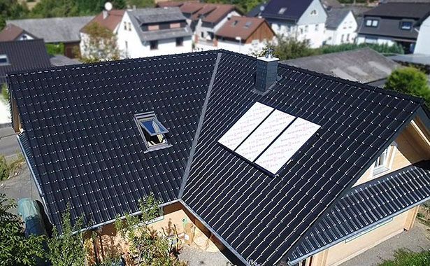 Керамическая черепица LUGANO Basalt, Ангоб, 456х299 мм — изображение 2