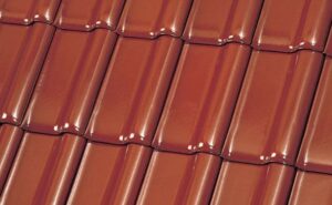 Керамическая черепица Roben FLANDERNplus cayenne, 456х299 мм