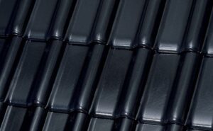 Керамическая черепица Roben FLANDERNplus schwarz, 456х299 мм