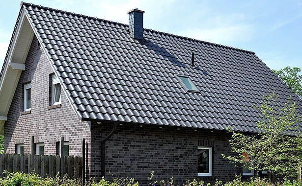 Керамическая черепица Roben LIMBURG anthrazit, 425х270 мм — изображение 2