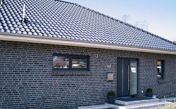 Керамическая черепица Roben LIMBURG anthrazit, 425х270 мм — изображение 3