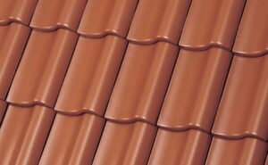Керамическая черепица Roben LIMBURG rot, 425х270 мм