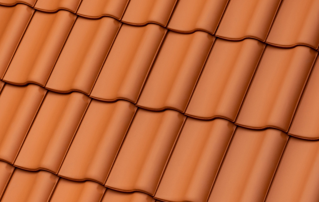 Керамическая черепица Roben MILANO Naturrot, 466х306 мм