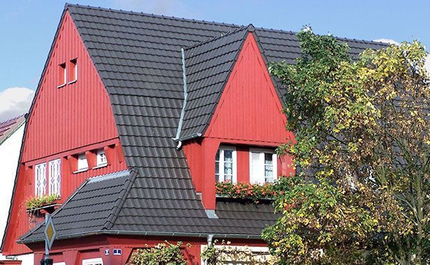 Керамическая черепица Roben RHEINLAND altfarben, 420х245 мм — изображение 2