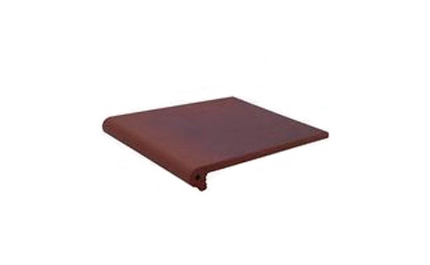 Клинкерная ступень флорентинер Interbau Blink - Spaltplatten 155 Eisenschmelz 240x340x12мм R11/B