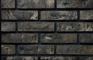 Минеральная плитка REAL BRICK коллекция 2 LOFT графитовый