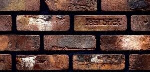 Минеральная плитка REAL BRICK коллекция 4 античная глина бордовый