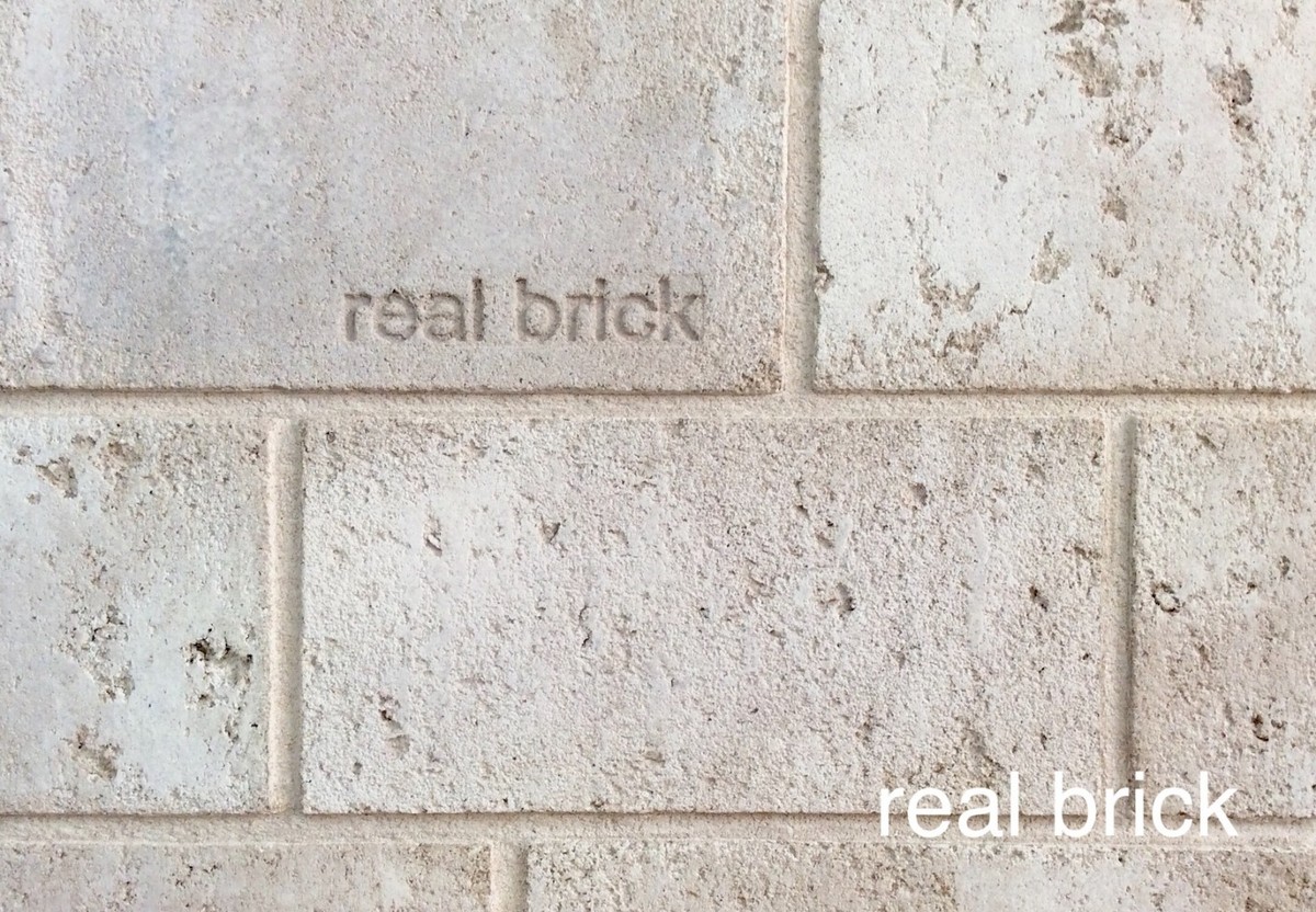 Минеральная плитка REAL BRICK коллекция 5 слоновая кость