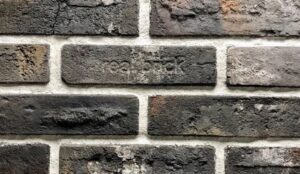 Минеральная плитка REAL BRICK коллекция 6 античная глина графитовый