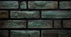 Минеральная плитка REAL BRICK коллекция 6 бирюза
