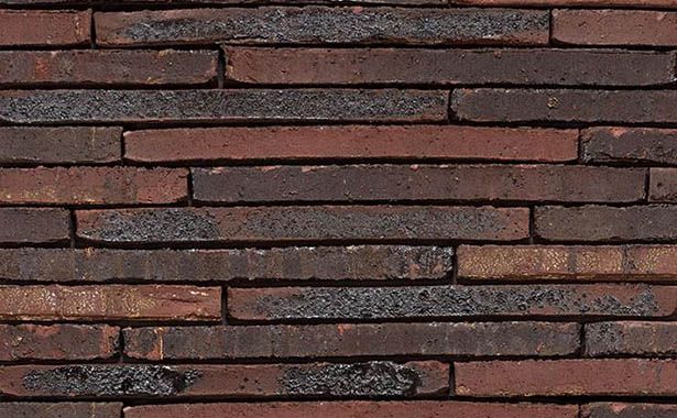 Облицовочный кирпич Wasserstrich Special E1 обработка водой 495x100x38 — изображение 2