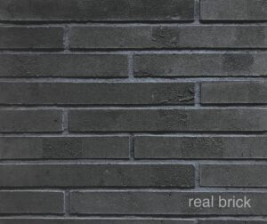 Ригельный кирпич Real Brick графитовый antic ригель 1 пф