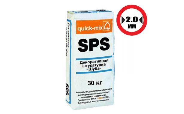 SPS Декоративная штукатурка «Шуба» 2.0 мм 72407 — изображение 2