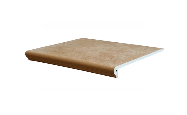 Ступень фронтальная Interbau Nature Art 115 Gobi Sand 360х320 мм R10