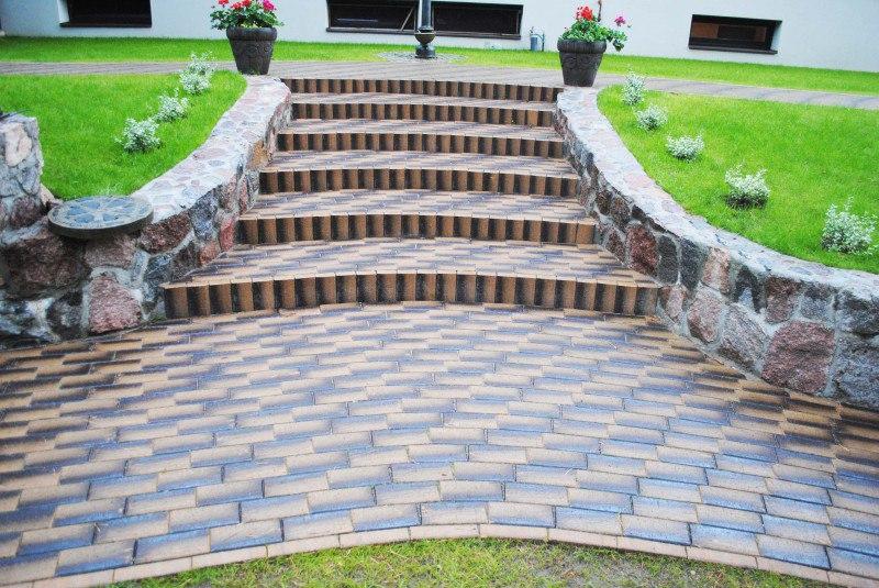 Тротуарная плитка клинкерная брусчатка Feldhaus Klinker P248KF 200x100x45 — изображение 24