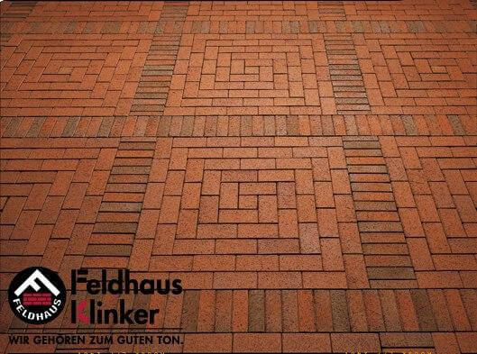 Тротуарная плитка, клинкерная брусчатка Feldhaus Klinker P402KDF — изображение 5