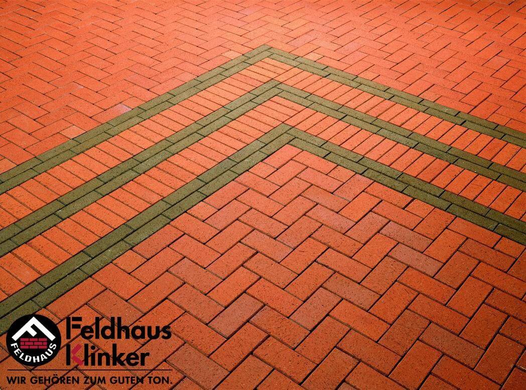 Тротуарная плитка, клинкерная брусчатка Feldhaus Klinker P402KDF — изображение 10