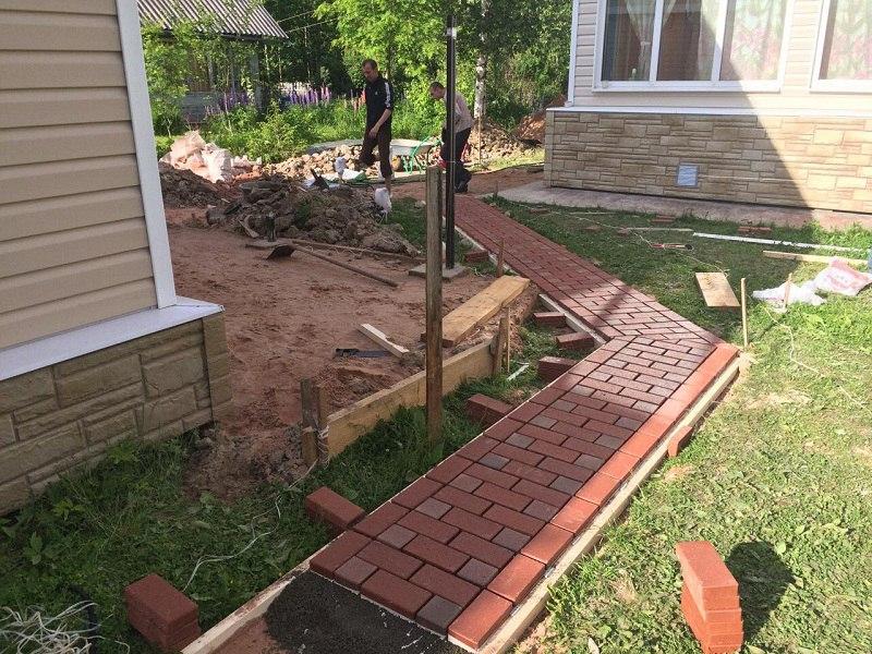 Тротуарная плитка, клинкерная брусчатка Feldhaus Klinker P403KF 200x100x45 — изображение 23