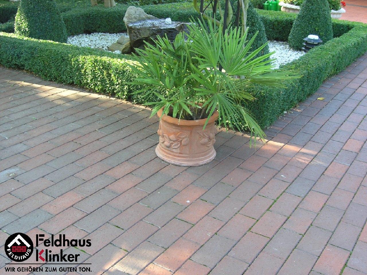 Тротуарная плитка, клинкерная брусчатка Feldhaus Klinker P403KF 200x100x45 — изображение 74
