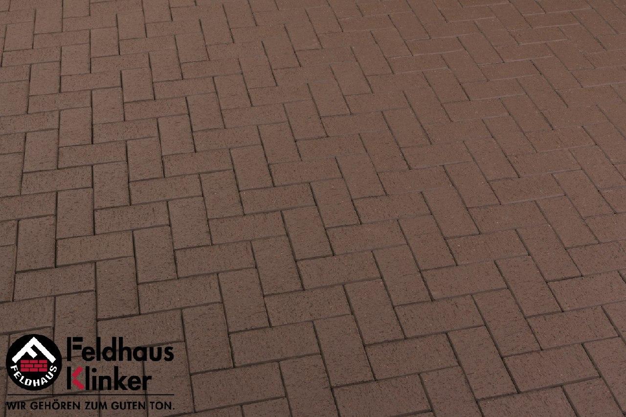 Тротуарная плитка, клинкерная брусчатка Feldhaus Klinker P502KF 200x100x45 — изображение 5
