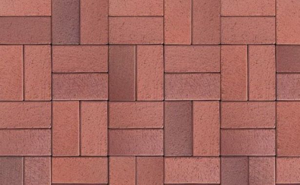 Тротуарная плитка | Тротуарный кирпич ABC-Klinkergruppe Altfarben-bunt-geflammt, 200х100х52 мм