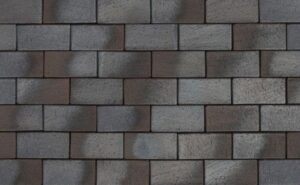 Тротуарная плитка | Тротуарный кирпич ABC-Klinkergruppe Lübeck braun-blau-geflammt, 200х100х18 мм