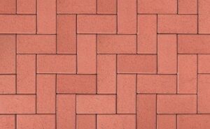 Тротуарная плитка | Тротуарный кирпич ABC-Klinkergruppe Rot-nuanciert, 200х100х40 мм