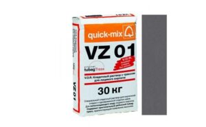 V.O.R. VZ 01 Кладочный раствор для лицевого кирпича E антрацитово-серый 72205