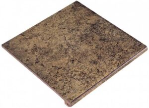 Ступень фронтальная Exagres Metalica Vulcano 329 Gris 330x330 мм R9